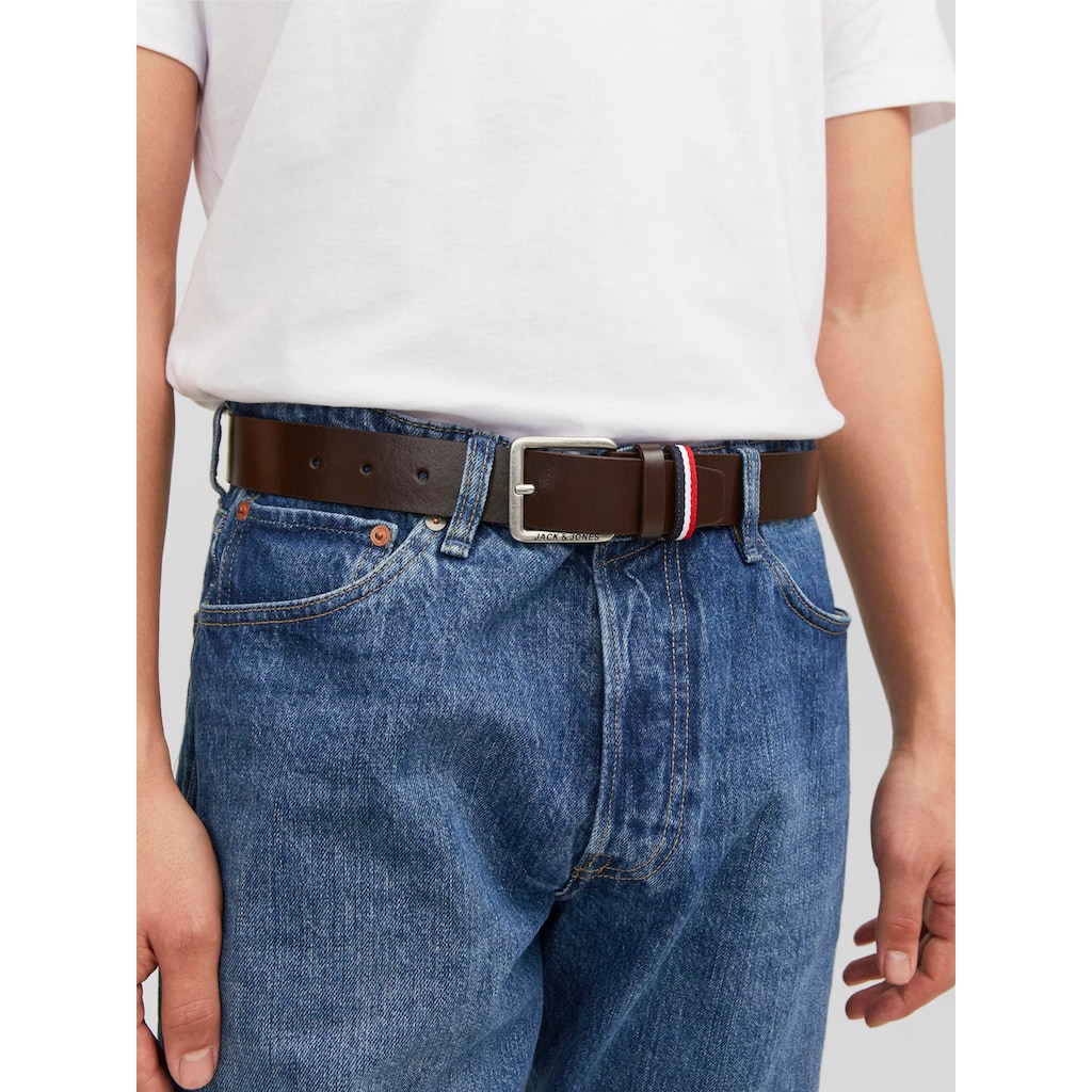 Jack & Jones Ledergürtel »JACESPO BELT NOOS«