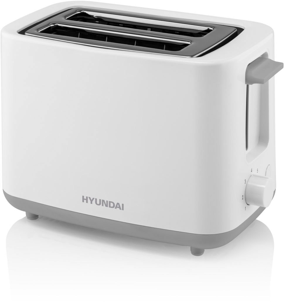 Hyundai Toaster »TO261«, 2 Schlitze, für 2 Scheiben, 700 W, 7 Leistungsstufen, STOP Taste, Krümelschublade