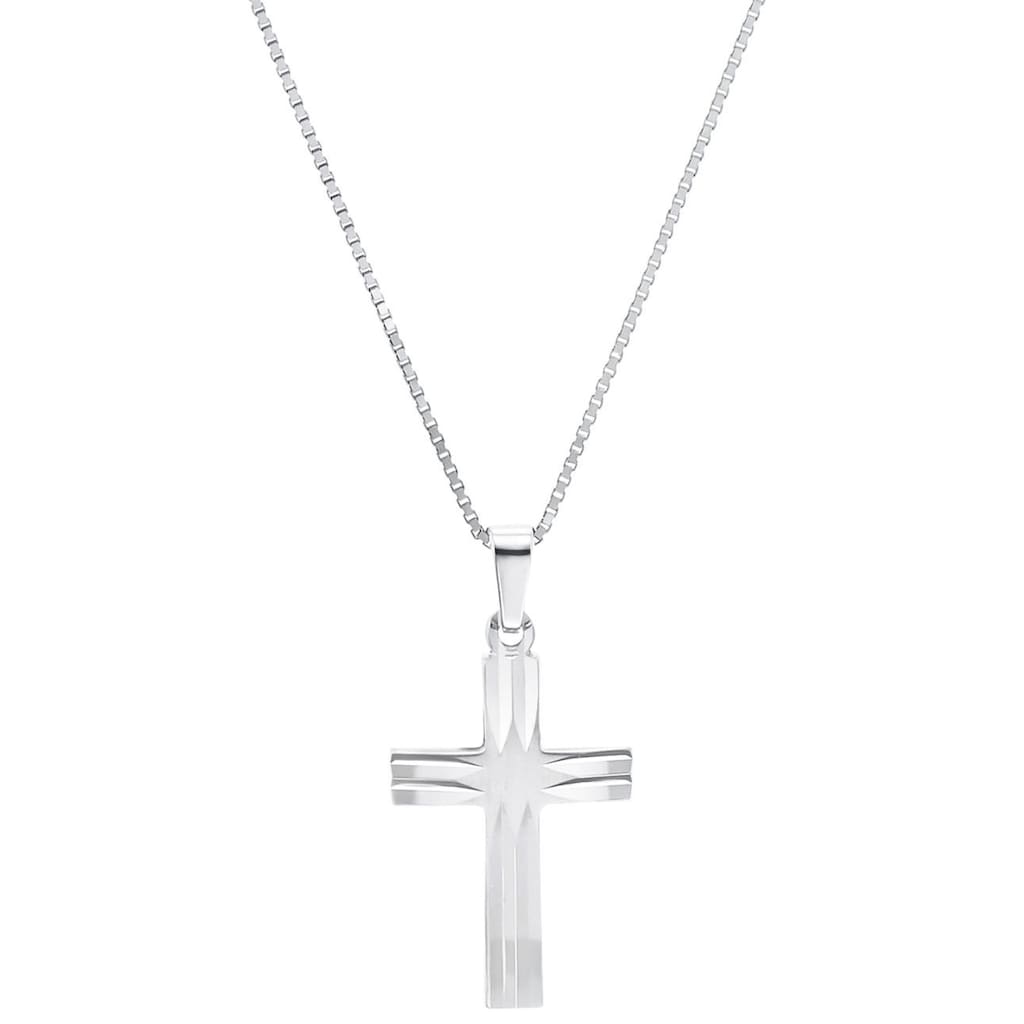 Amor Kette mit Anhänger »Silver Cross 9070459« Made in Germany