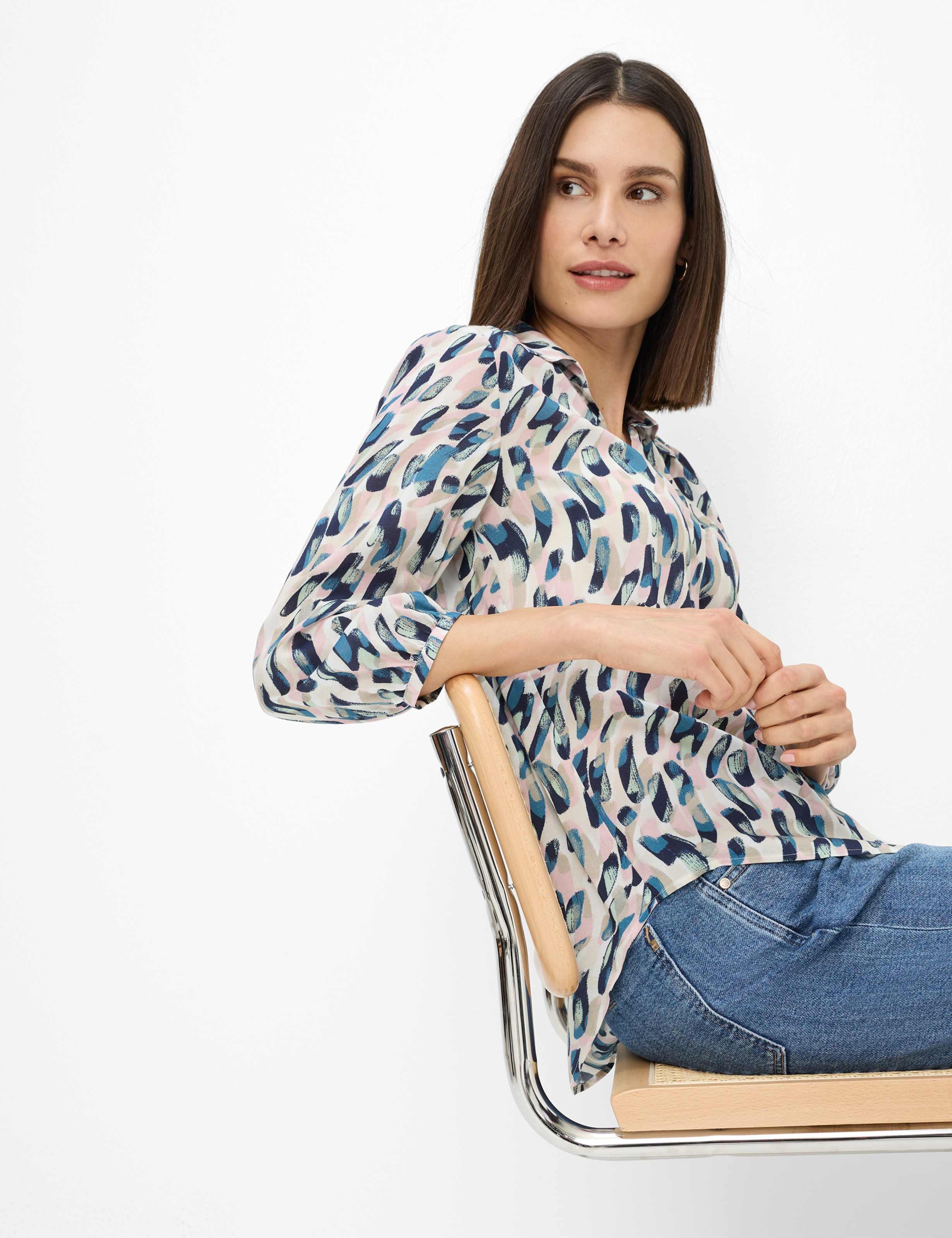 Brax Kurzarmbluse »Style VELIA«
