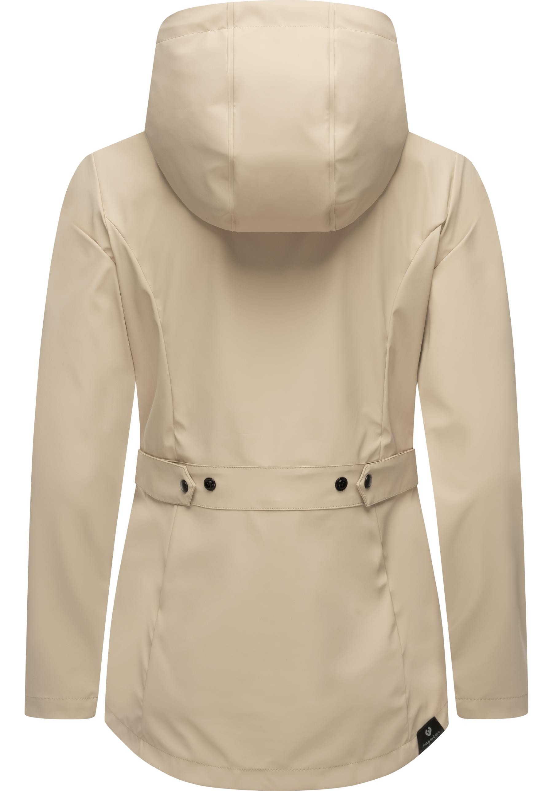 Ragwear Regenjacke »YM-Marge«, mit Kapuze, stylische Übergangsjacke mit großer Kapuze