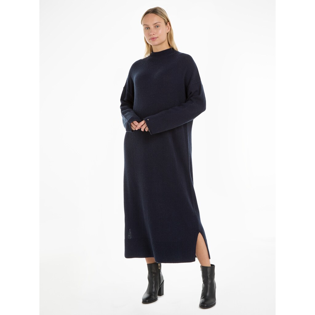 Tommy Hilfiger Strickkleid »SOFT WOOL MIDI DRESS«