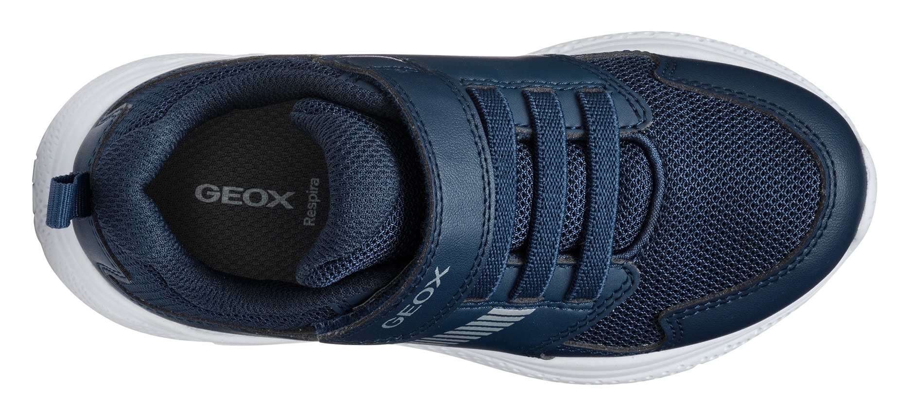 Geox Sneaker »J SPRINTYE BOY«, Freizeitschuh, Klettschuh im Casual Look