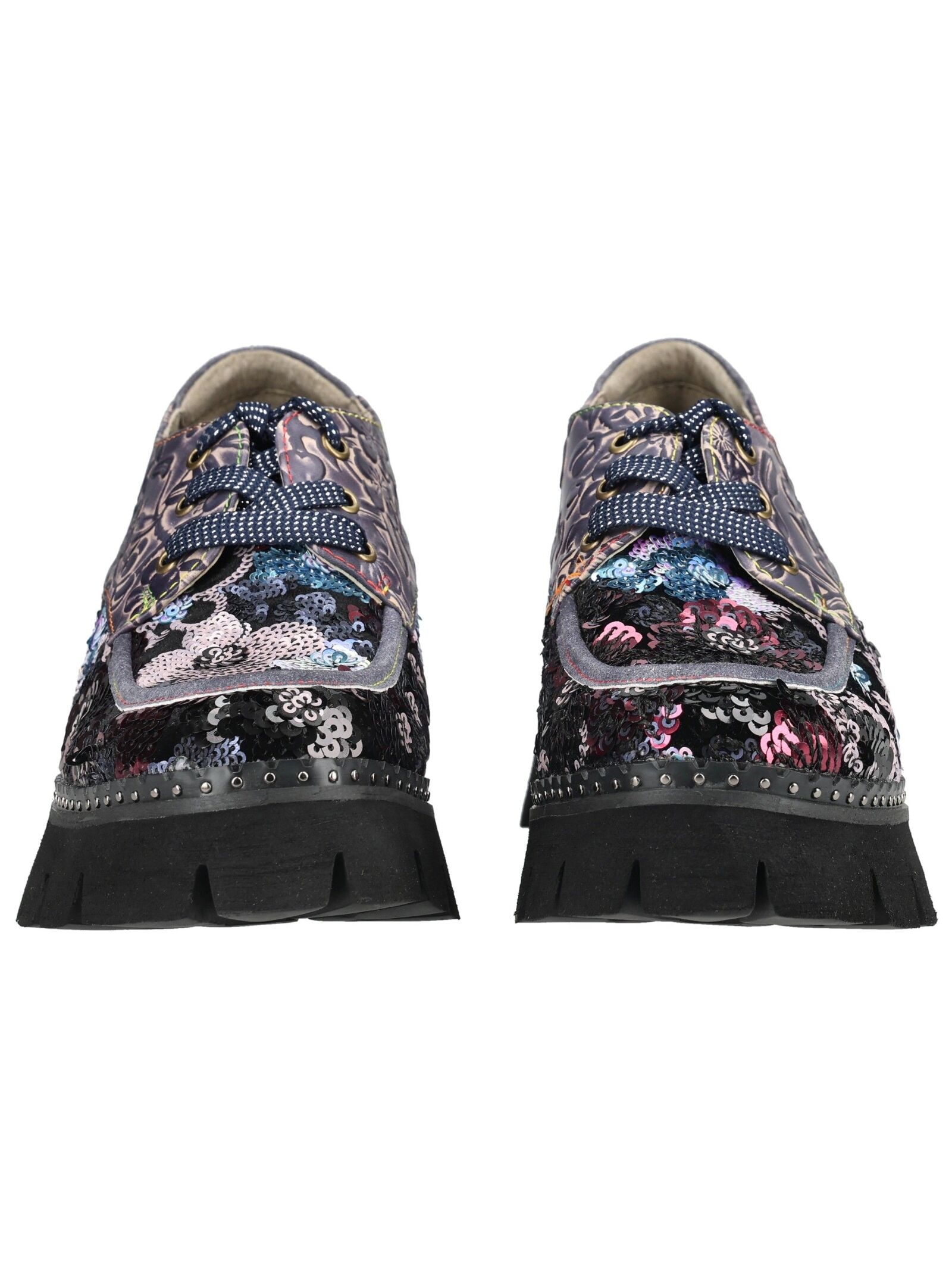 LAURA VITA Schnürschuh »LAURA VITA Halbschuhe Leder/Textil«