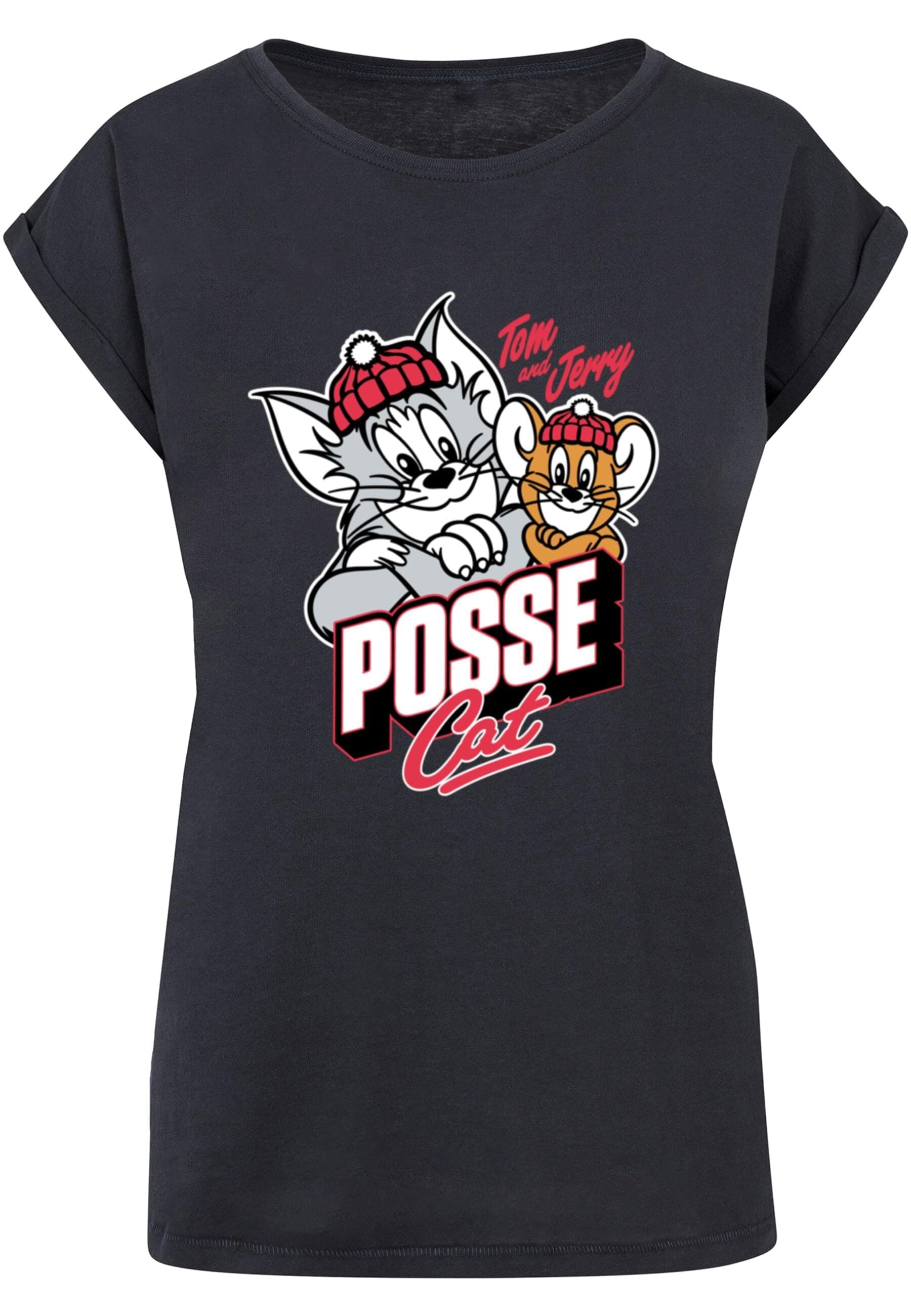 ABSOLUTE CULT T-Shirt "ABSOLUTE CULT Damen Ladies Tom and Jerry - Posse Cat günstig online kaufen