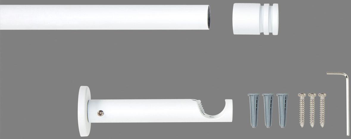 Good Life Vorhangstange "Mira" Ø 20 mm 1 läufig-läufig Fixmaß günstig online kaufen