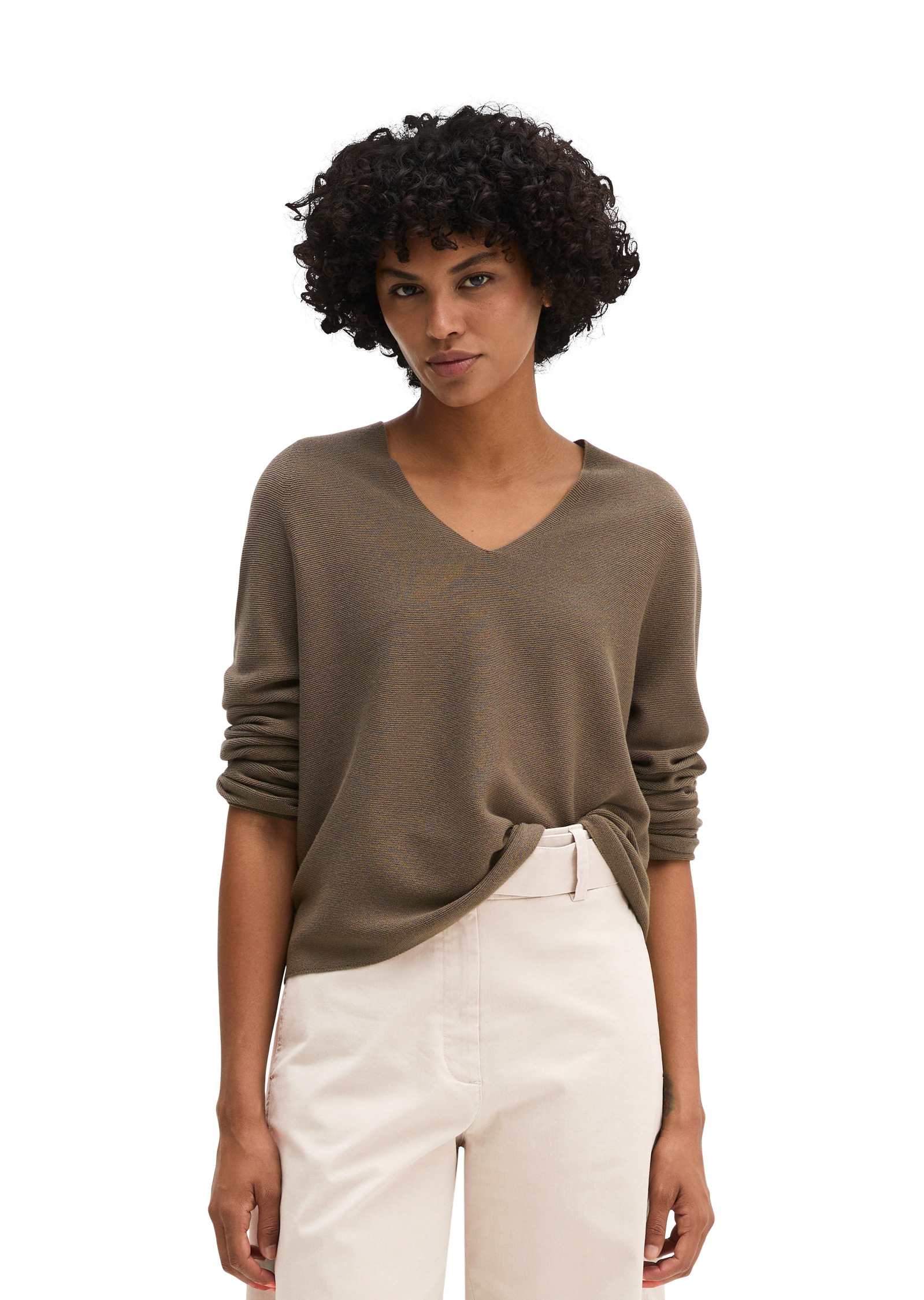Marc O'Polo Strickpullover »aus reiner Bio-Baumwolle«