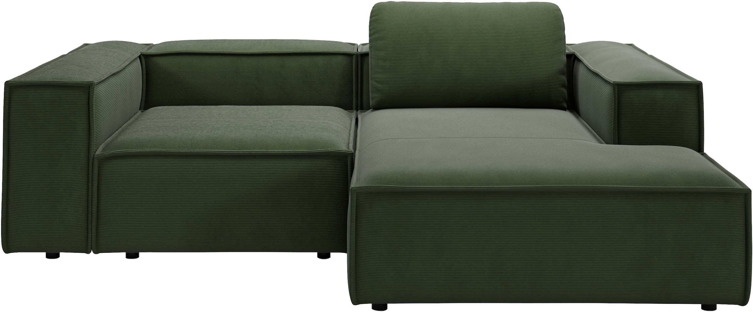 Home affaire Ecksofa "Watertown, kompakte L-Form, 246 cm breite für kleiner günstig online kaufen