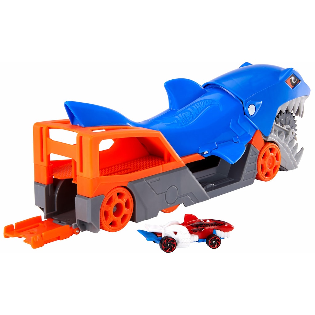 Hot Wheels Spielzeug-Transporter »Hungriger Hai-Transporter«