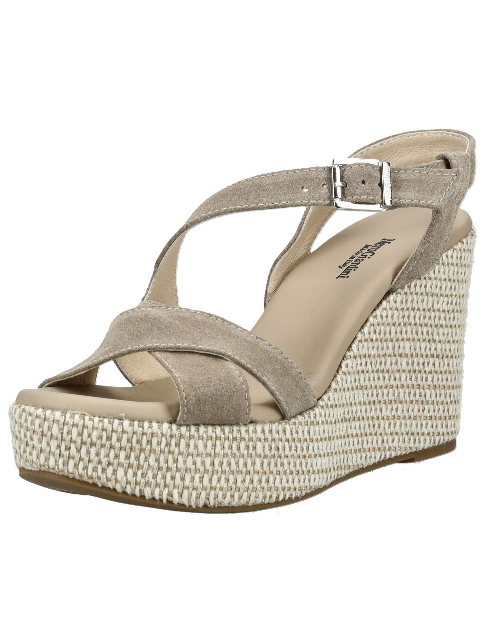 Nero Giardini Keilsandalette "Nero Giardini Sandalen Veloursleder" günstig online kaufen