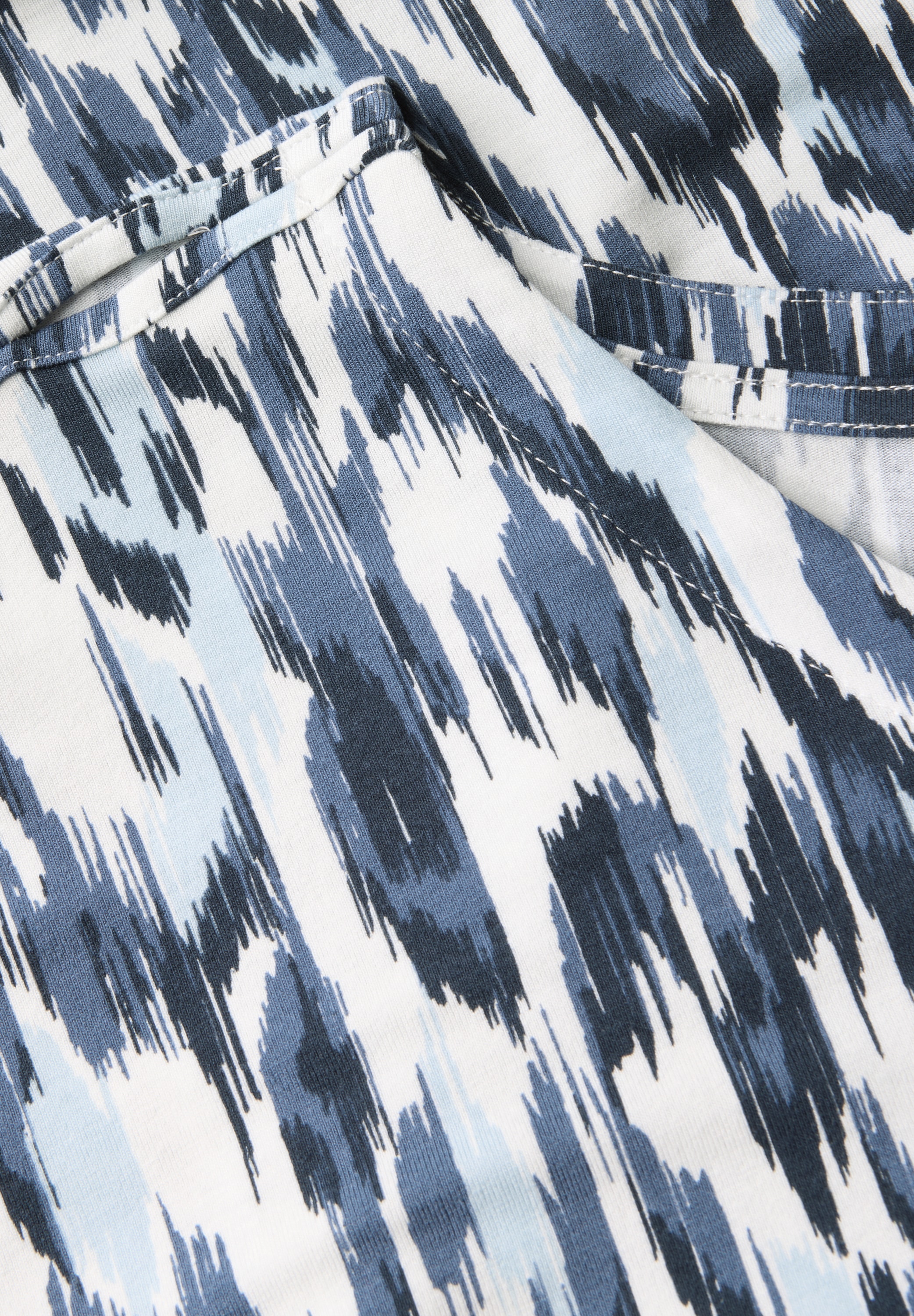 Cecil Print-Shirt, aus strecthigem Viskosematerial