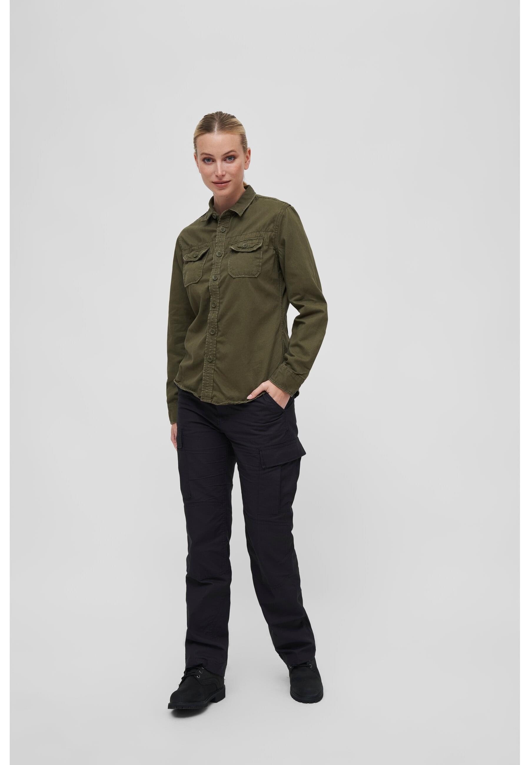 Brandit Langarmshirt »Brandit Damen Ladies Vintageshirt Longsleeve«, (1 tlg.)