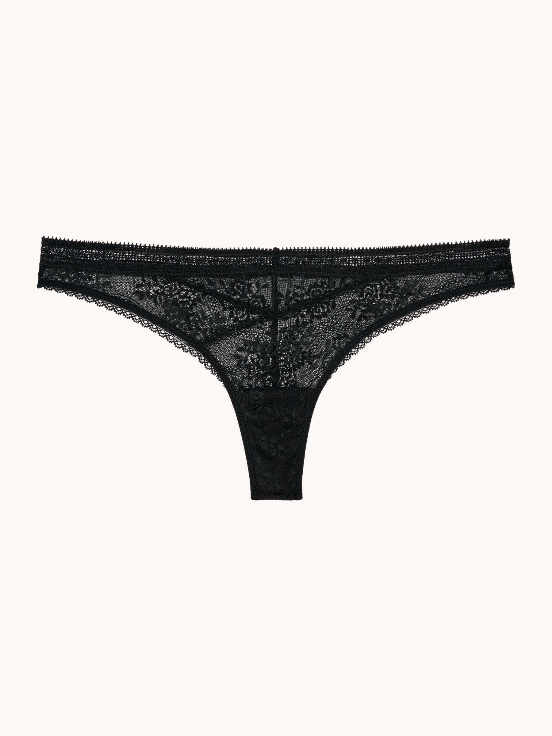 PASSIONATA Tanga »MADDIE«, Tülleinsatz, florale Spitze, elastischer Bund