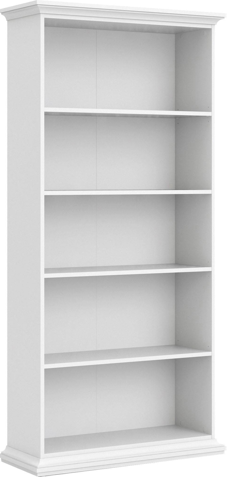 Home affaire Bücherregal »Paris«, mit 4 Einlegeböden für viele  Stauraummöglichkeiten, Höhe 200 cm bestellen | BAUR | Bücherschränke
