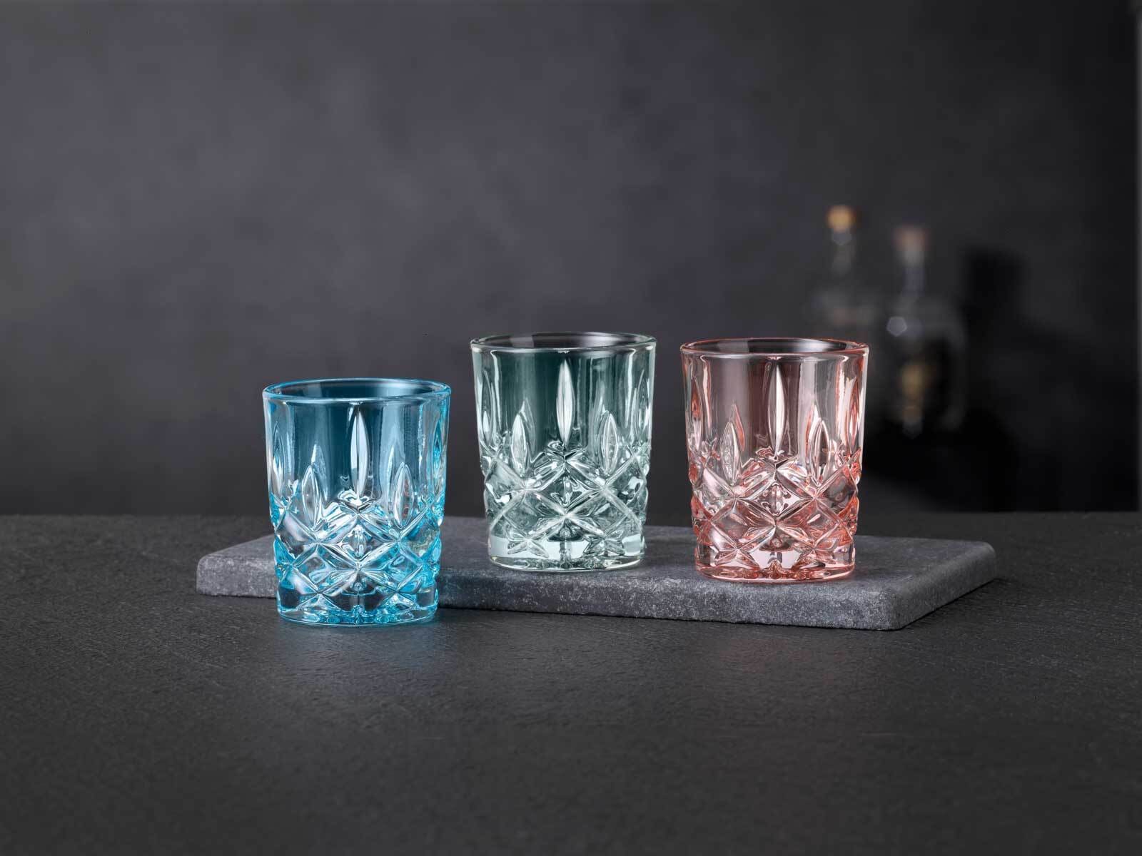 Nachtmann Schnapsglas »Stamper Fresh Colors Noblesse 55 ml 3er Set bunt«
