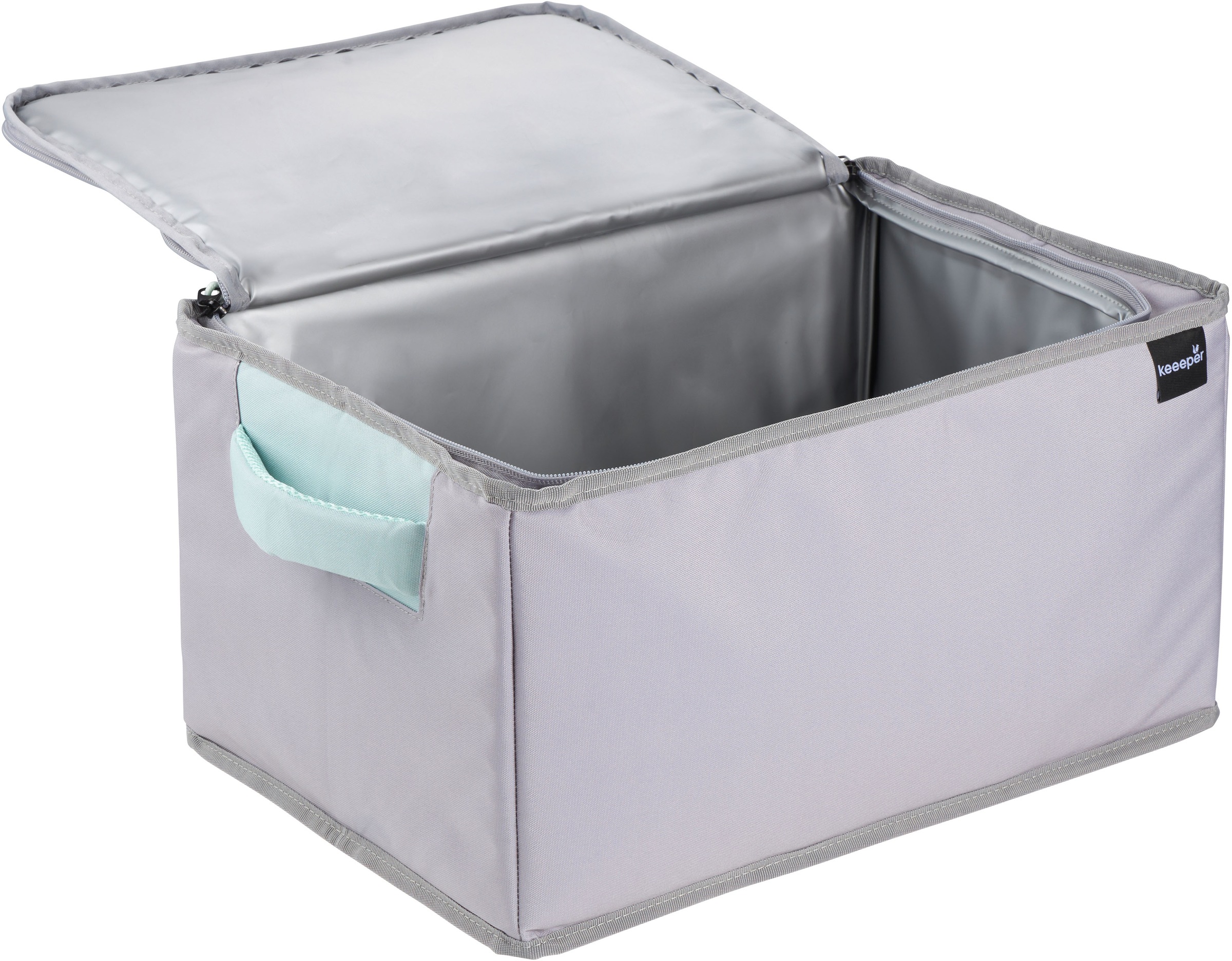keeeper Klappbox »lea 32l und faltbarere Isoliertasche nea 29l« Soft-Touch-Griffe, zusammenklappbar, wasserabweisend