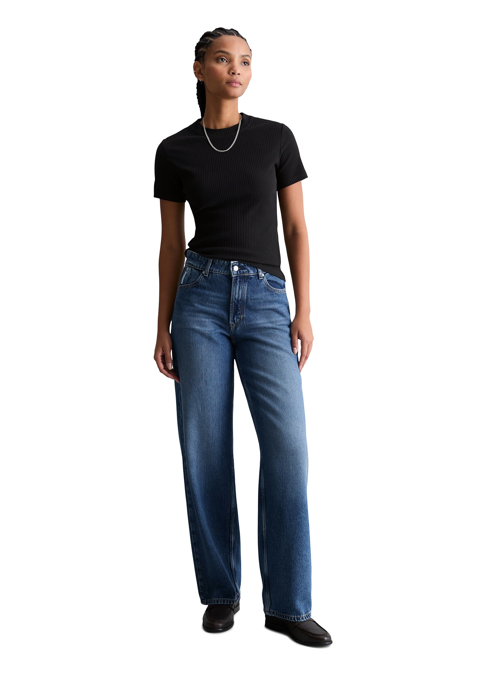 Marc O'Polo DENIM Weite Jeans »aus Lyocell-Mix ohne Stretch«