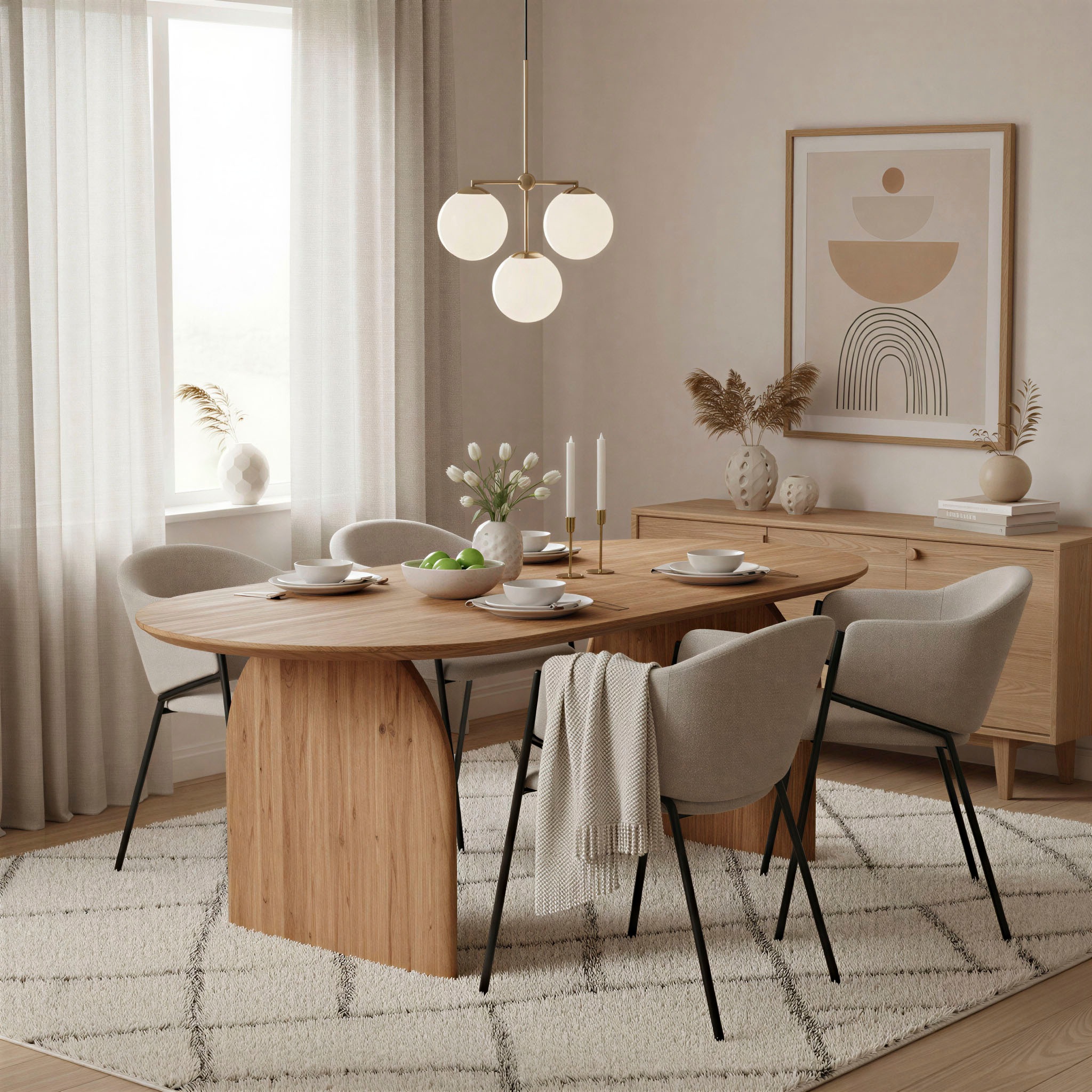 SIT Esstisch "ACACIA WAVE" 1 Stk. tlg. mit ausgeprägter Maserung günstig online kaufen