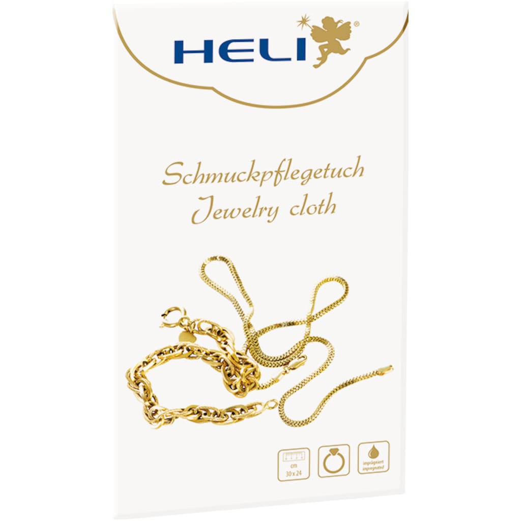 HELI Pflegetuch »Schmuck Geschenk Schmuckpflege Schmuckputztuch«, Baumwolle, 30 cm, (1 St.)