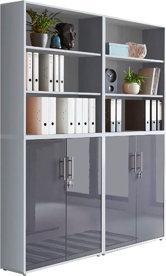 BMG Möbel Büromöbel-Set »Tabor«, (Set, 4 tlg.)