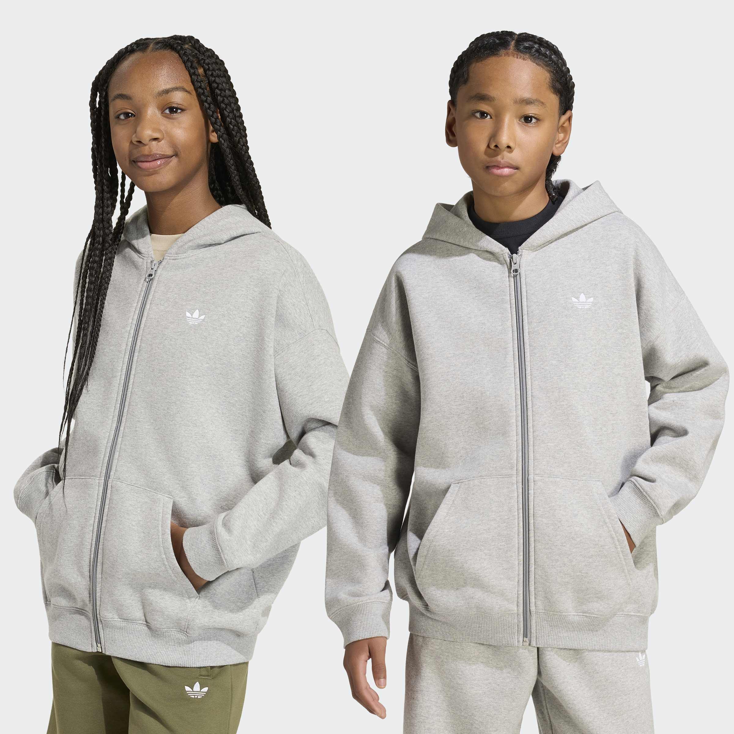 adidas Originals Kapuzensweatshirt ", FLEECE, DURCHGEHENDER REISSVERSCHLUSS"