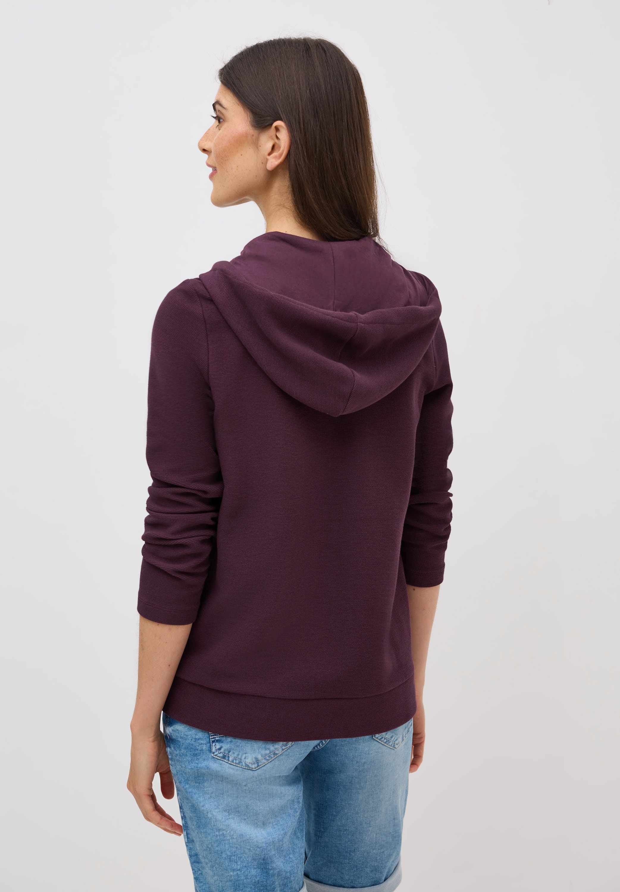 Cecil Sweatjacke, mit Kängurutasche