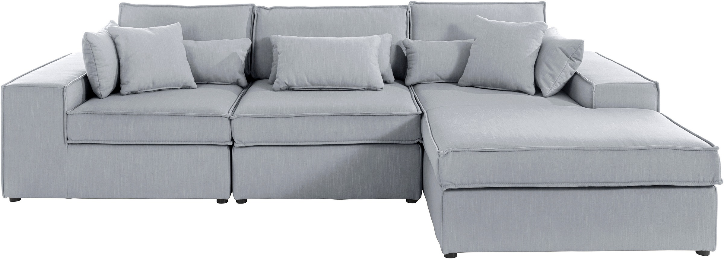 OTTO home Ecksofa "Florid L-Form" 3 Teile, bestehend aus Modulen, viele Bez günstig online kaufen