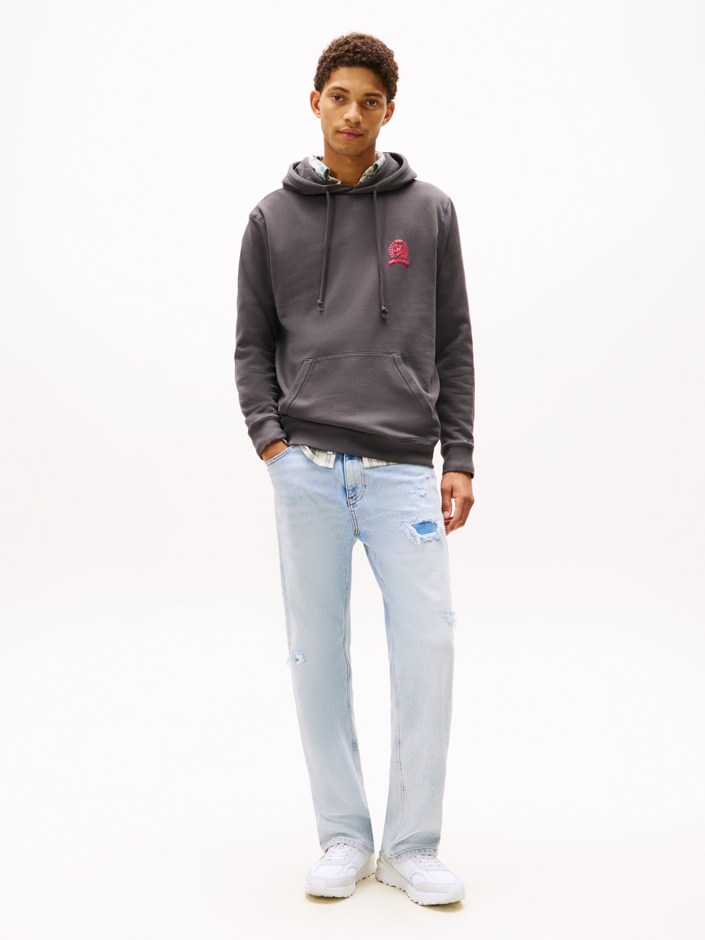 Tommy Jeans Sneaker »TJM TECHNICAL RUNNER ESS«, Freizeitschuh, Halbschuh, Schnürschuh mit gepolstertem Schaftrand