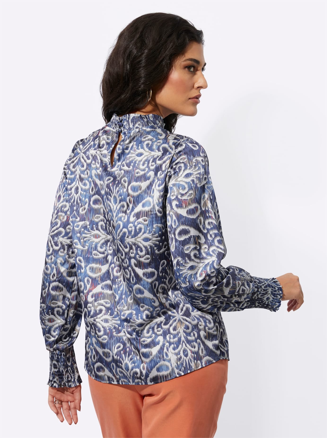 creation L Satinbluse