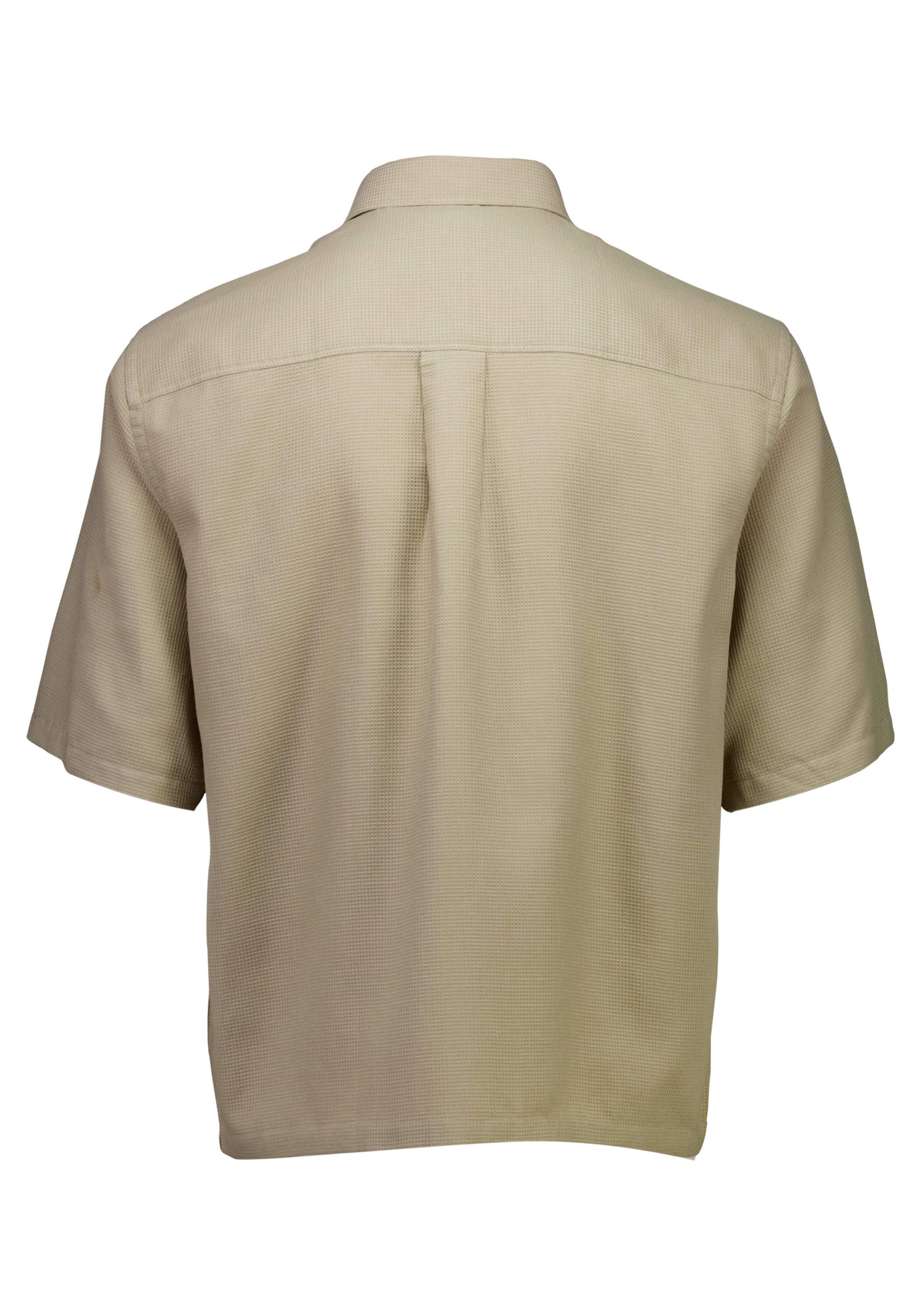 Flanellhemd LINDBERGH "Freizeithemd Regular Fit", Herren, Gr. XL, Normalgrößen, sand, Obermaterial: 70% Baumwolle, 30% Polyester, Hemden 2