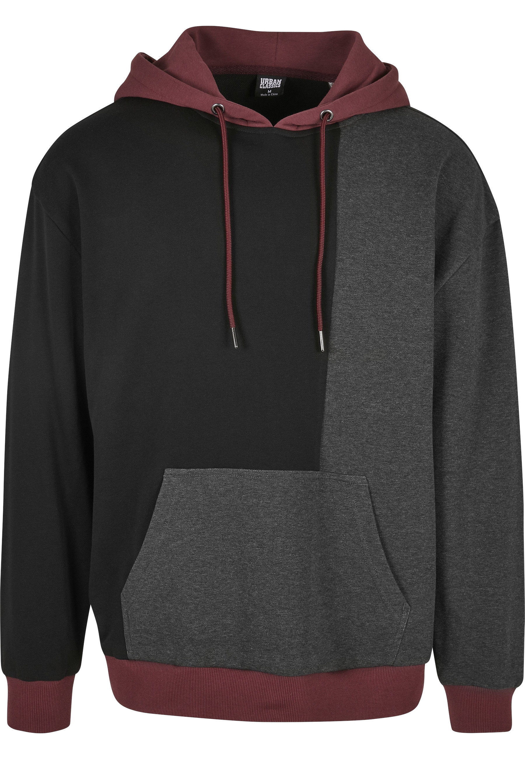 URBAN CLASSICS Kapuzenpullover "Urban Classics Herren Oversized Color Block günstig online kaufen
