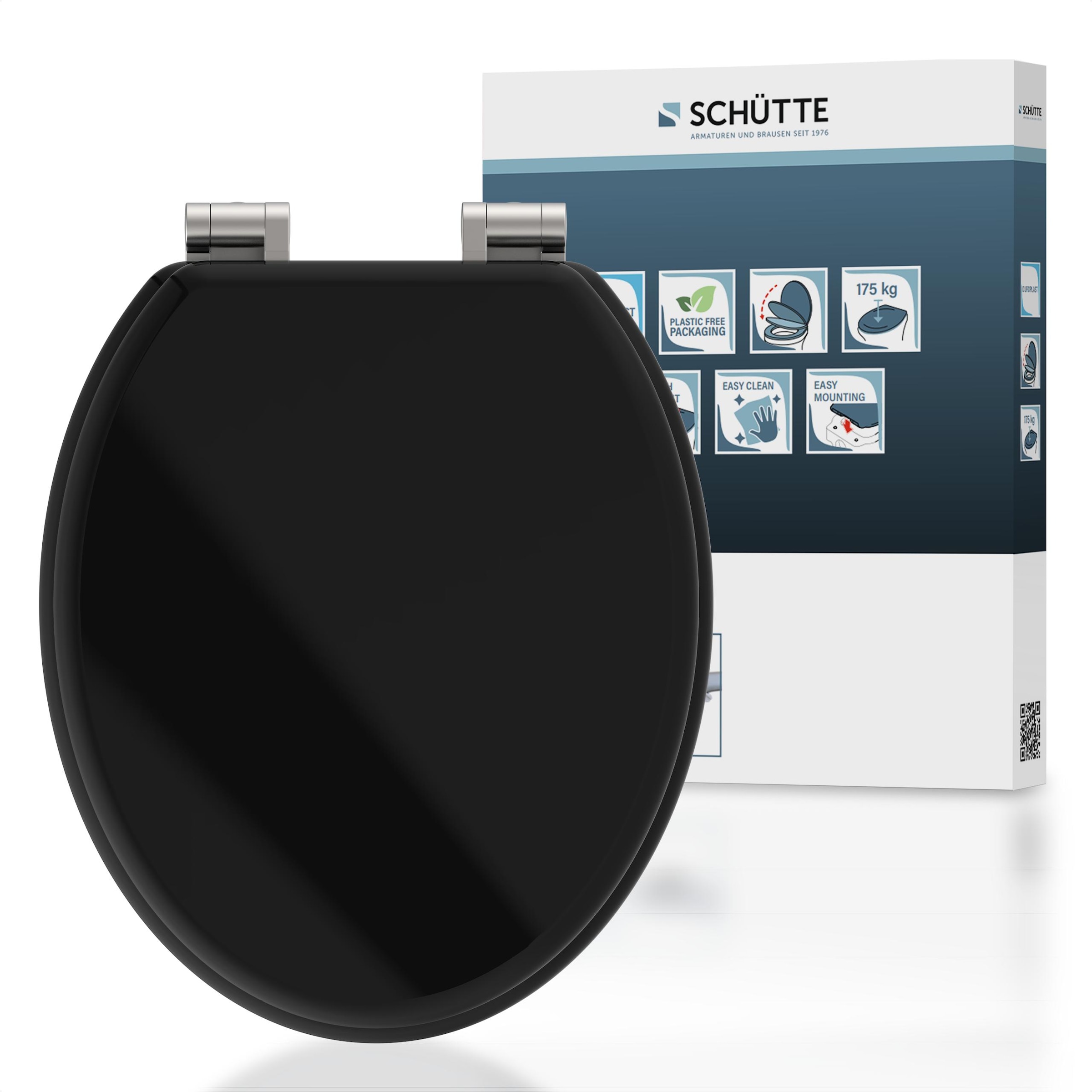 Schütte WC-Sitz "SPIRIT" mit Absenkautomatik und MDF-Holzkern günstig online kaufen