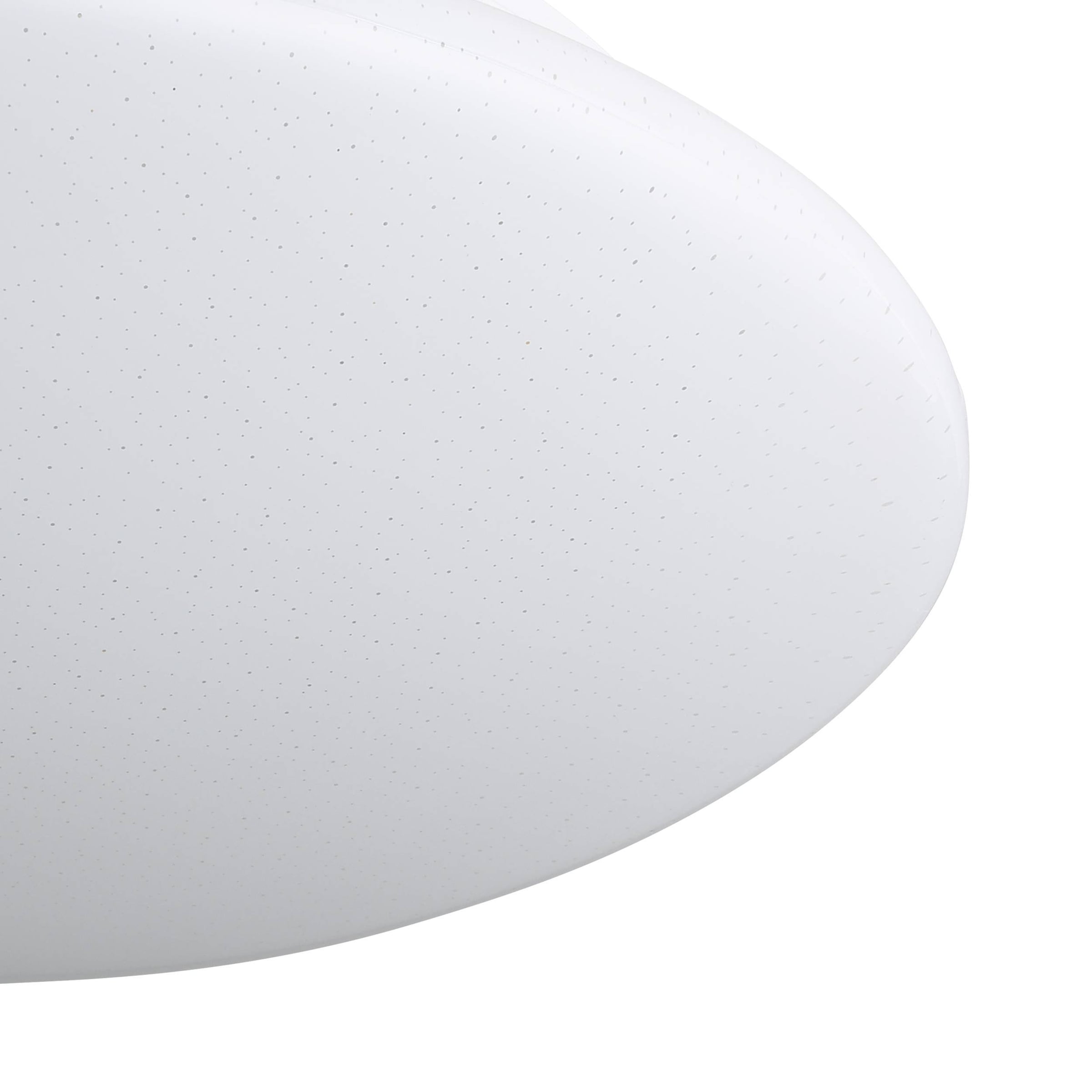 EGLO Deckenleuchte »Sileras Deckenlampe, Sternhimmel-Effekt, Stahl und Kunststoff, Lampe« LED-Modul 1 Stk. Kaltweiß | Neutralweiß | Warmweiß Wand-/Deckenleuchte - H8,5 x Ø45 cm - weiß - 20,5W inkl.