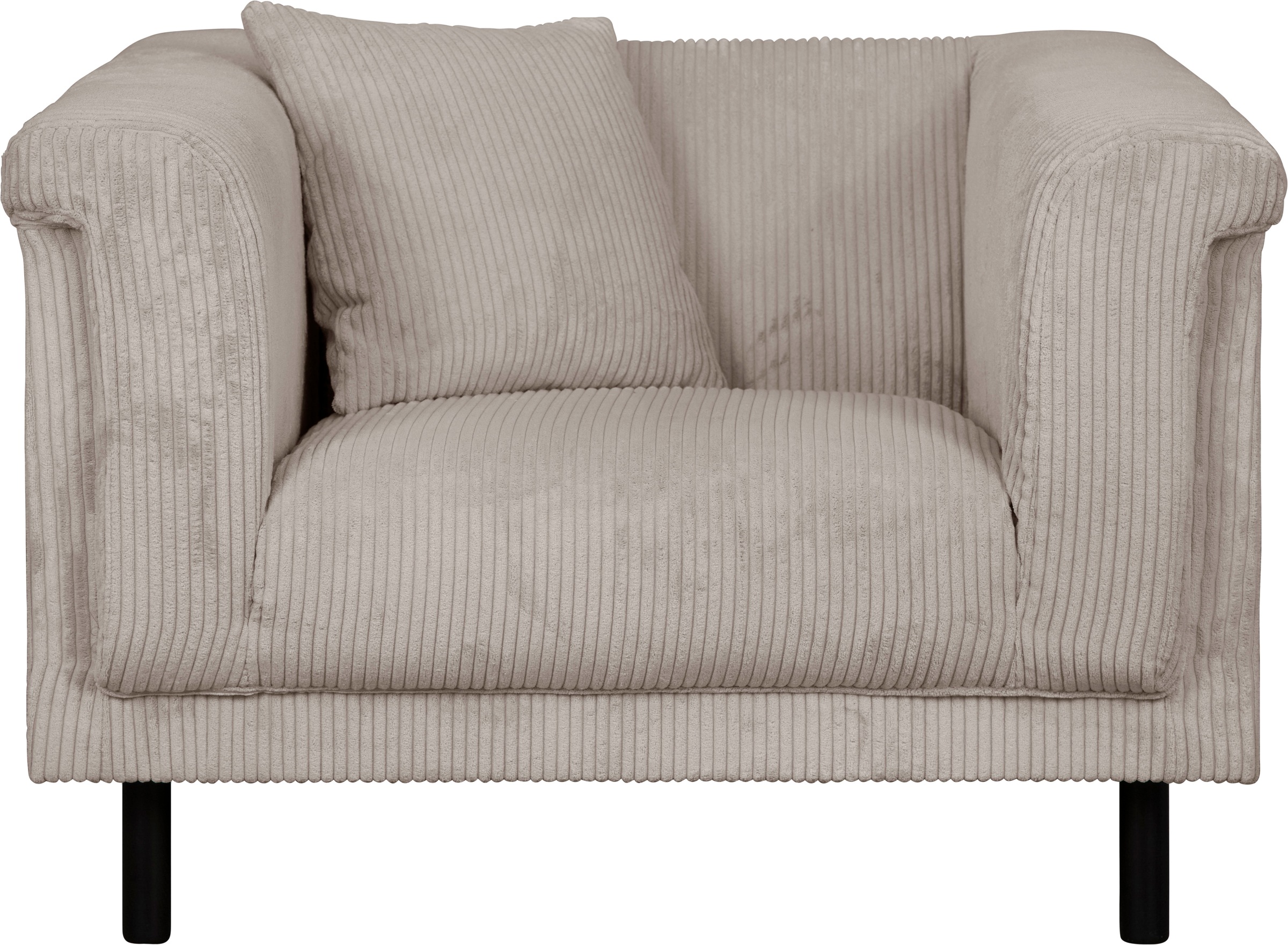 Home affaire Sessel "AGNIA B/T/H: 100/85/71 cm" incl. Zierkissen, auch in Cord und Bouclé