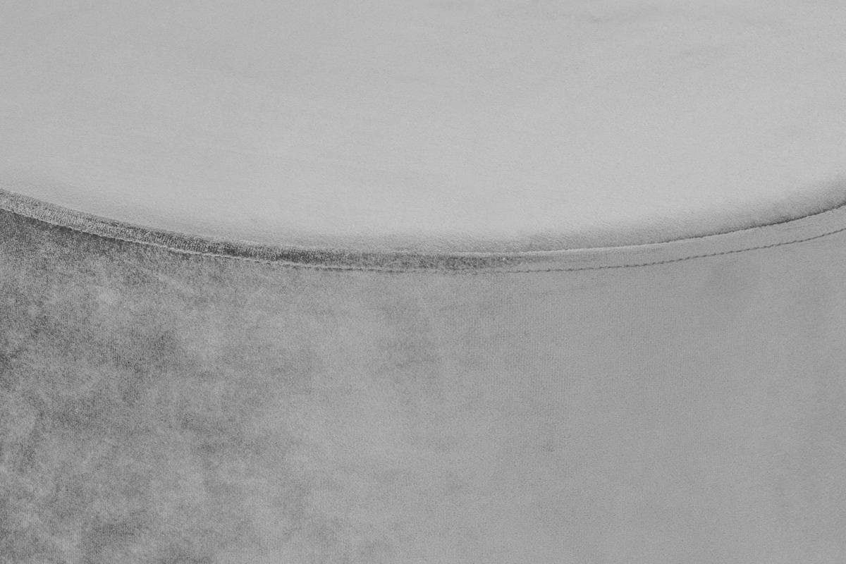 Kayoom Hocker »Nano 510, Hocker in stilvollem Design,weiche Schaumstoff-Sitzfläche«, (1 St.), Golz Akzente, mit pflegeleichtem Stoffbezug, große runde Form