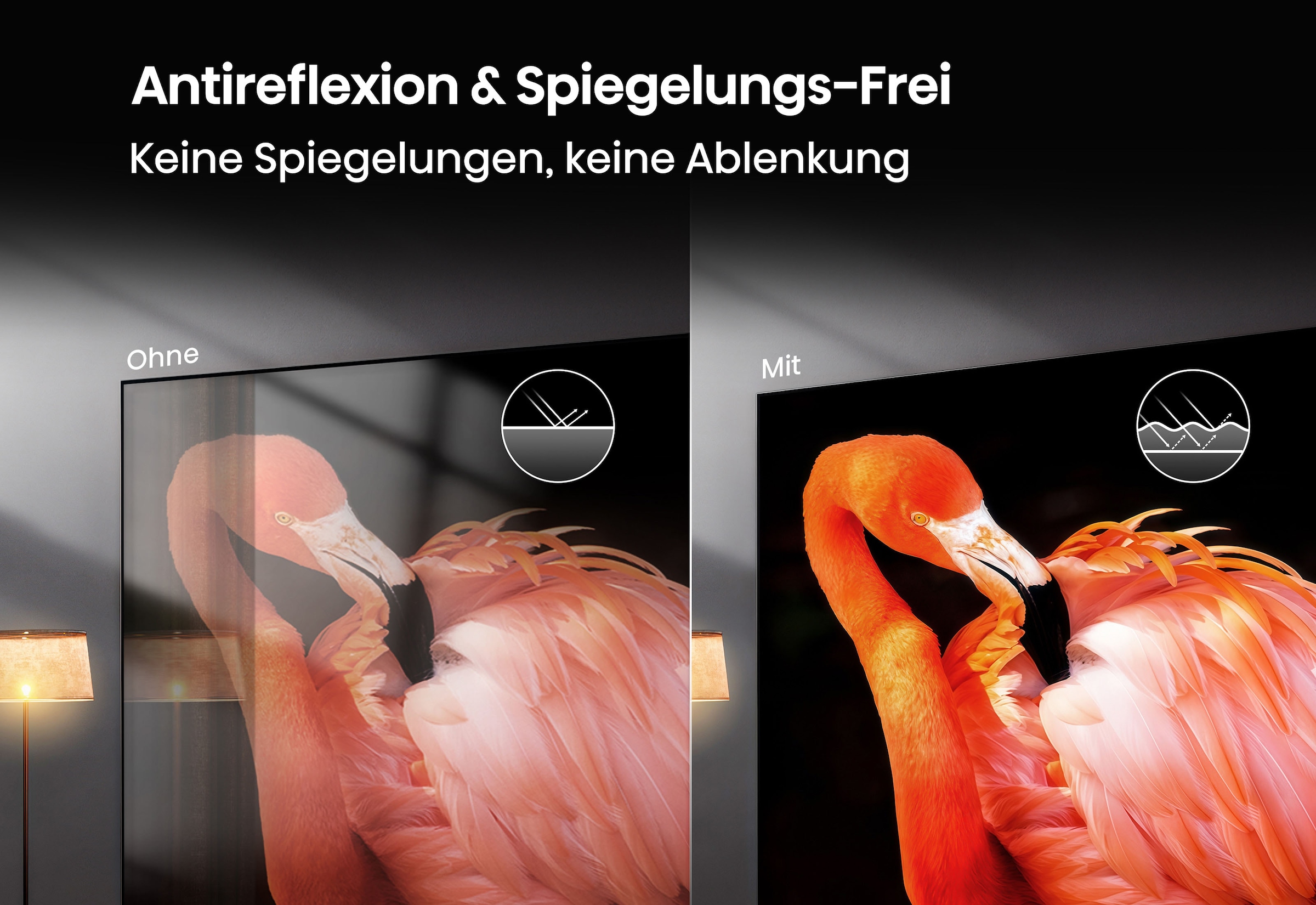Hisense Mini-LED-Fernseher »100UR8DS« 253 cm/100 ″ Smart-TV