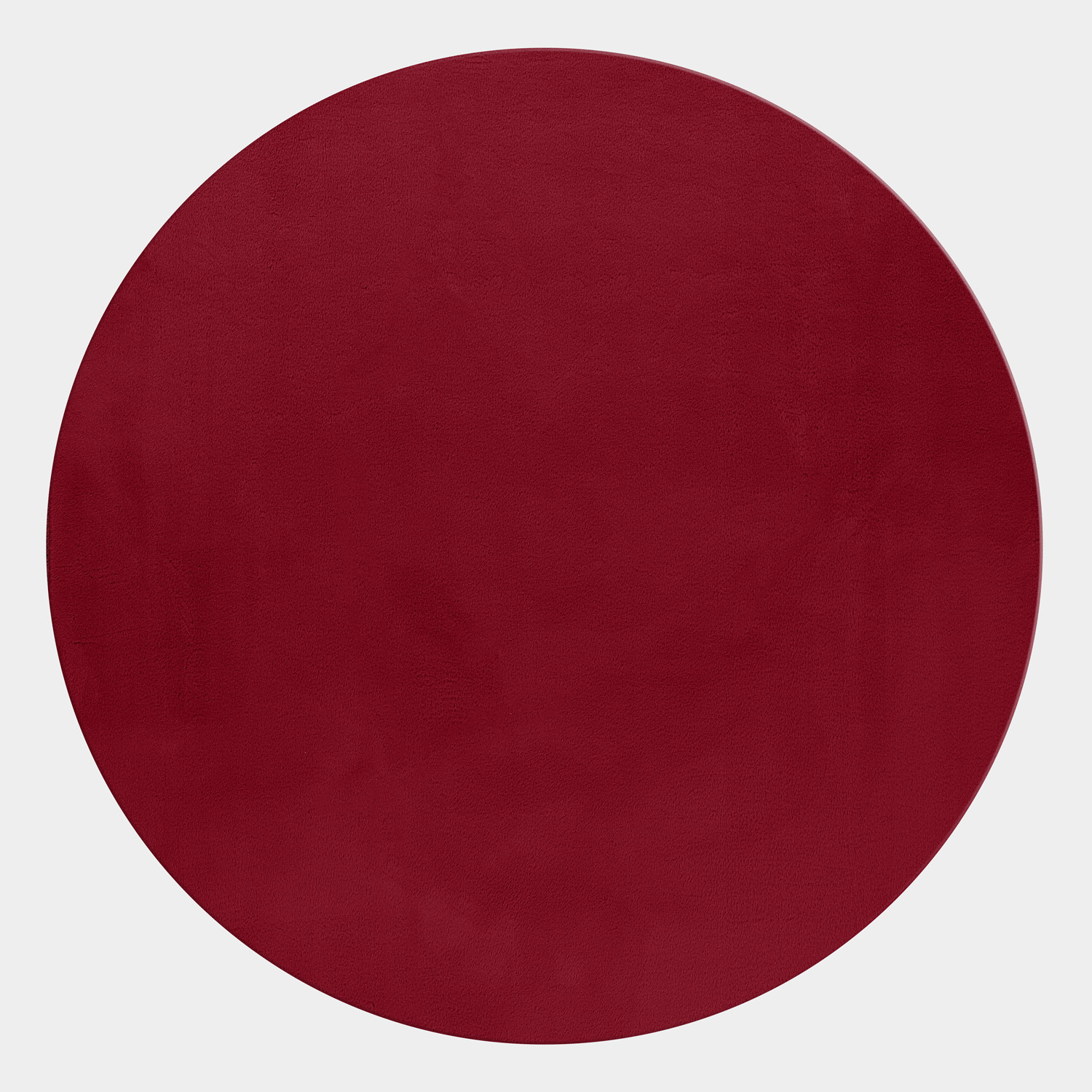 Ayyildiz Teppiche Hochflor-Teppich "POUFFY 5100, auch als Läufer und Rund" rund 20 mm Höhe Läufer, weicher glatter Softflor, Kaninchen Fell Haptik, waschbar