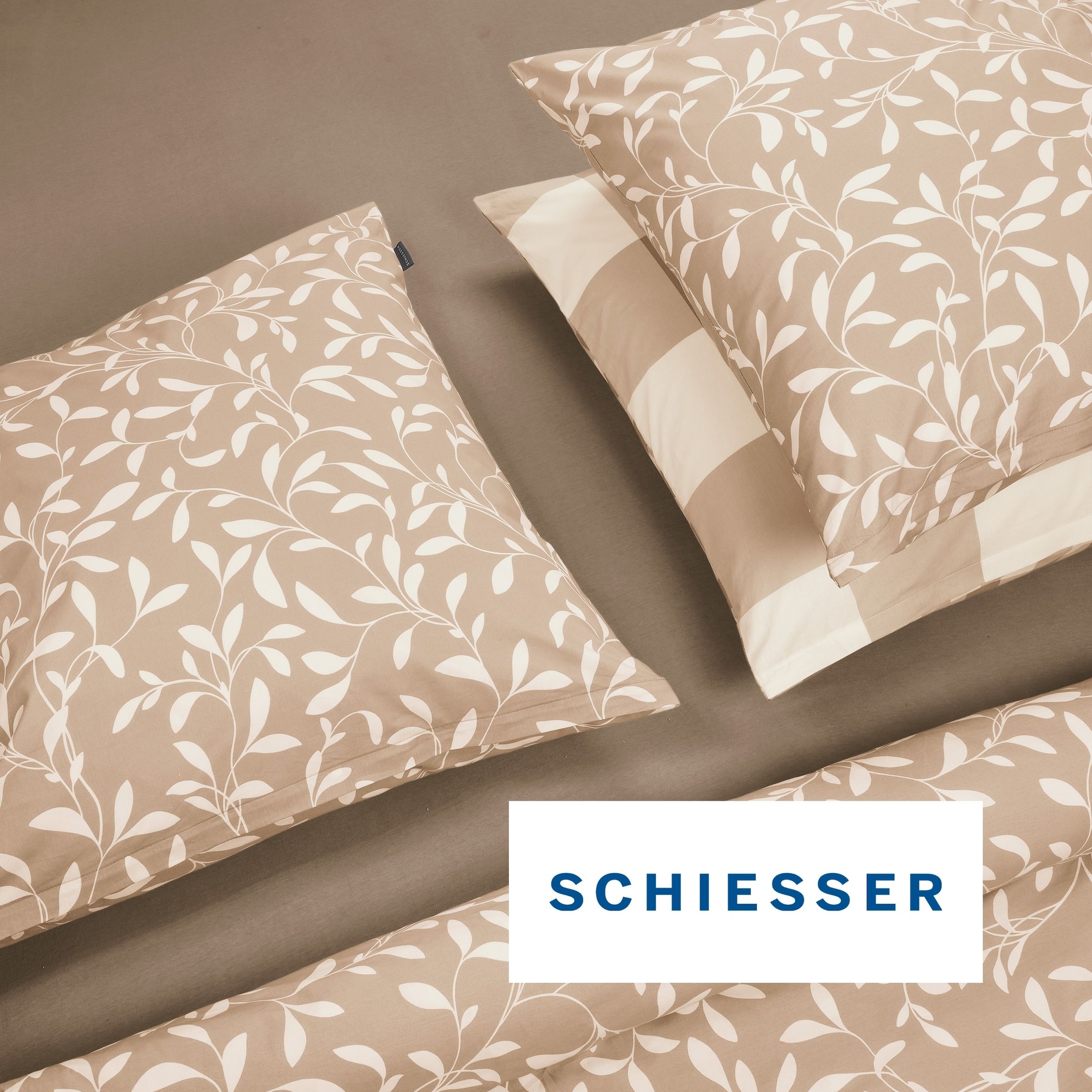 Schiesser Wendebettwäsche »Melvin aus weicher Baumwolle mit Karos« 2 Stk. OEKO-TEX® MADE IN GREEN