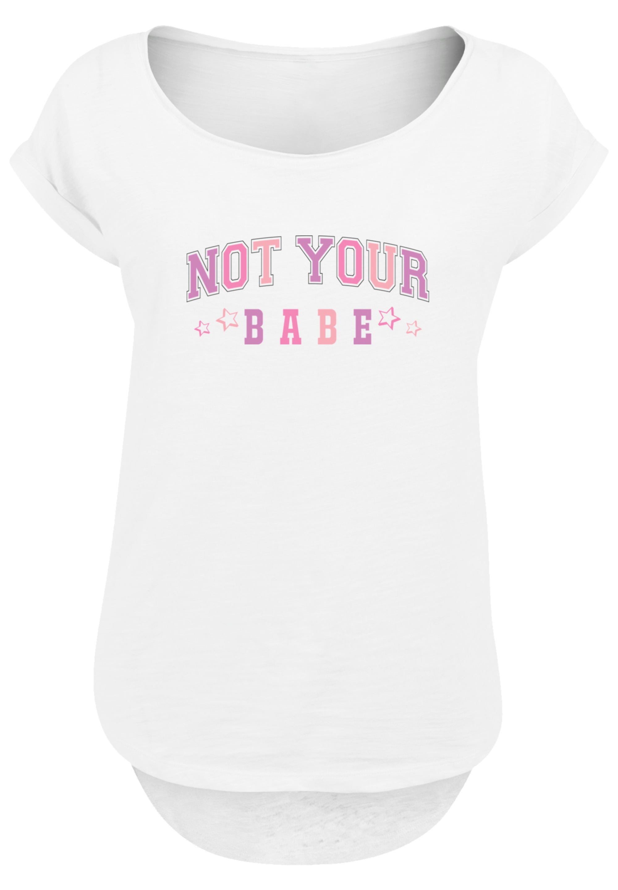 F4NT4STIC T-Shirt "Girl Power Not Your Babe Internationaler Frauentag", Pre günstig online kaufen