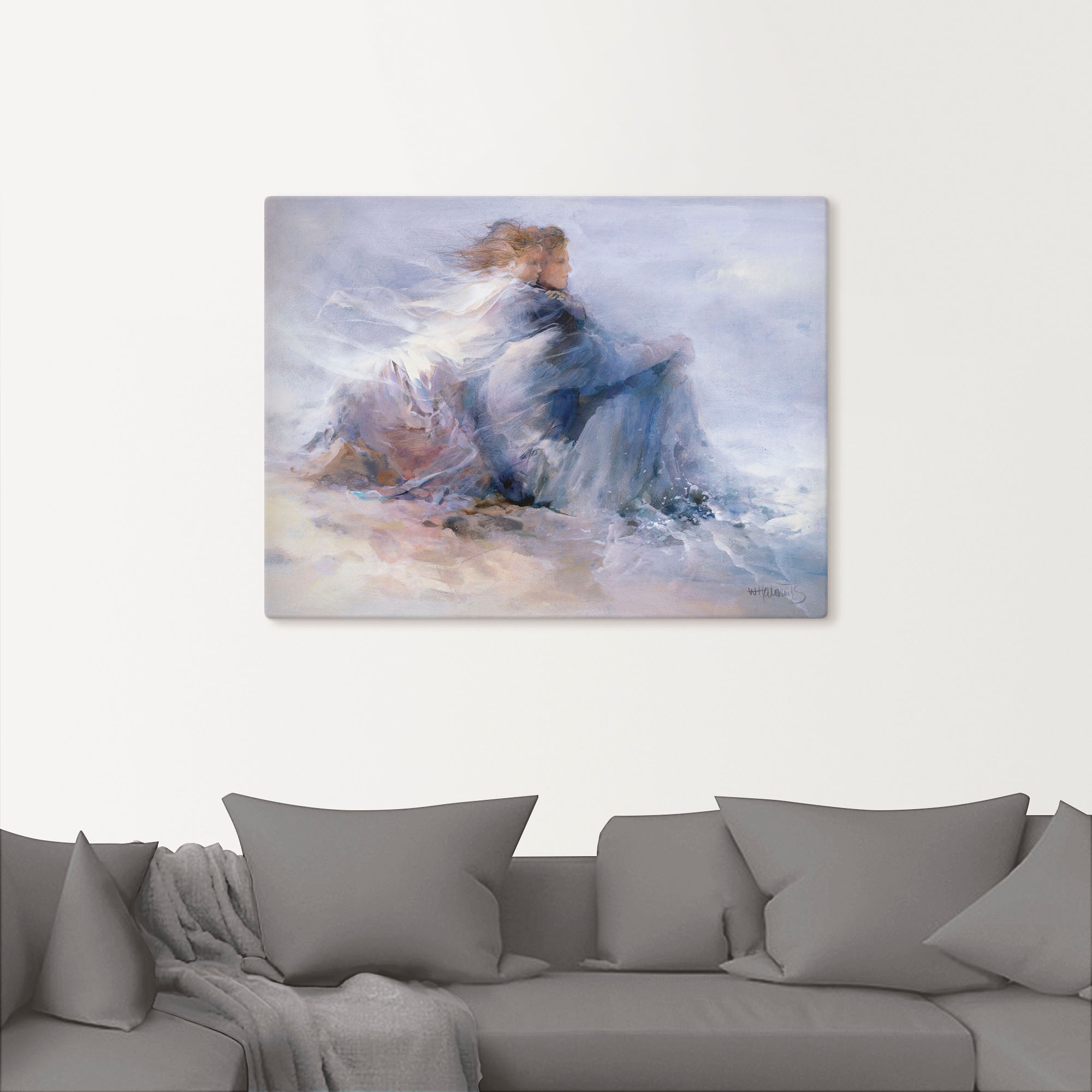 Artland Wandbild »Endlose Freiheit«, Paar, (1 St.), als Leinwandbild, Poster in verschied. Größen