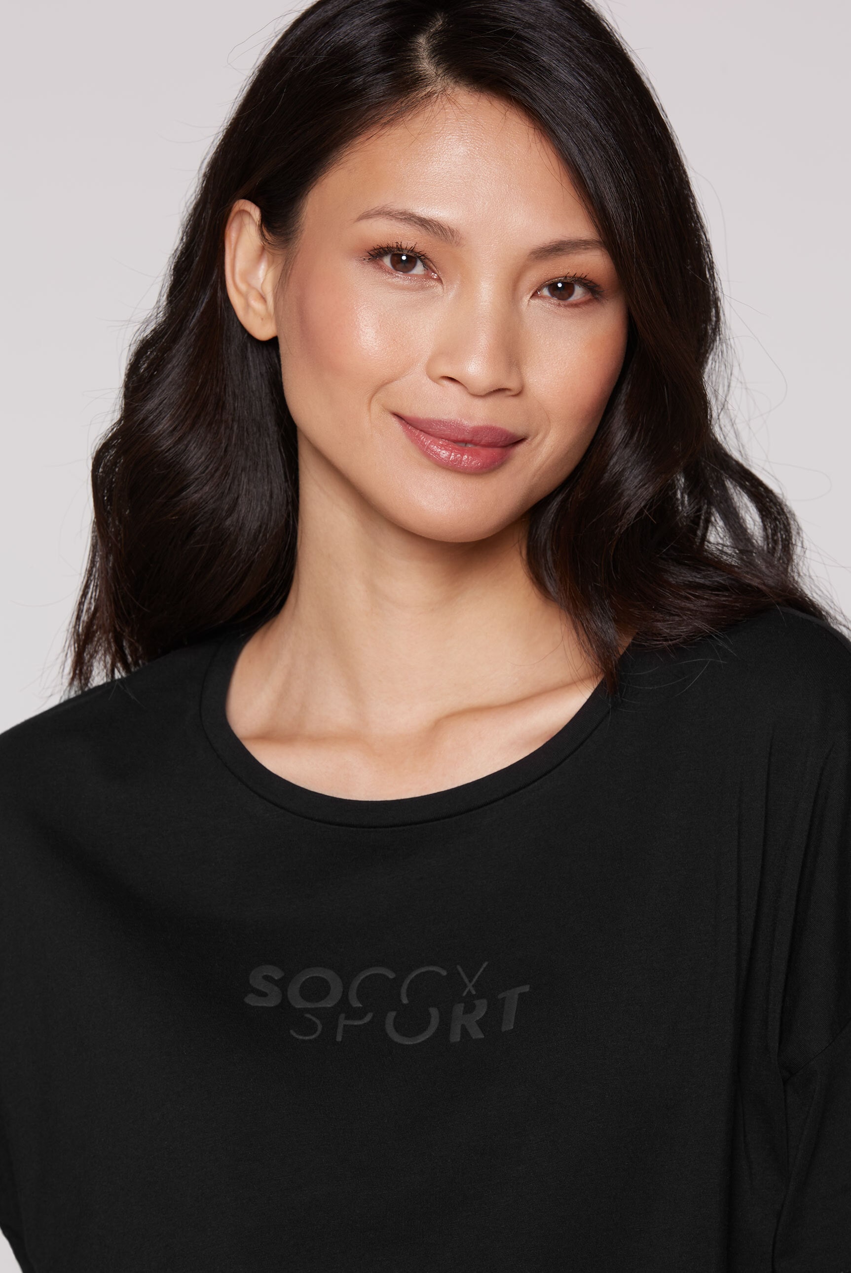 SOCCX Rundhalsshirt, aus Baumwolle