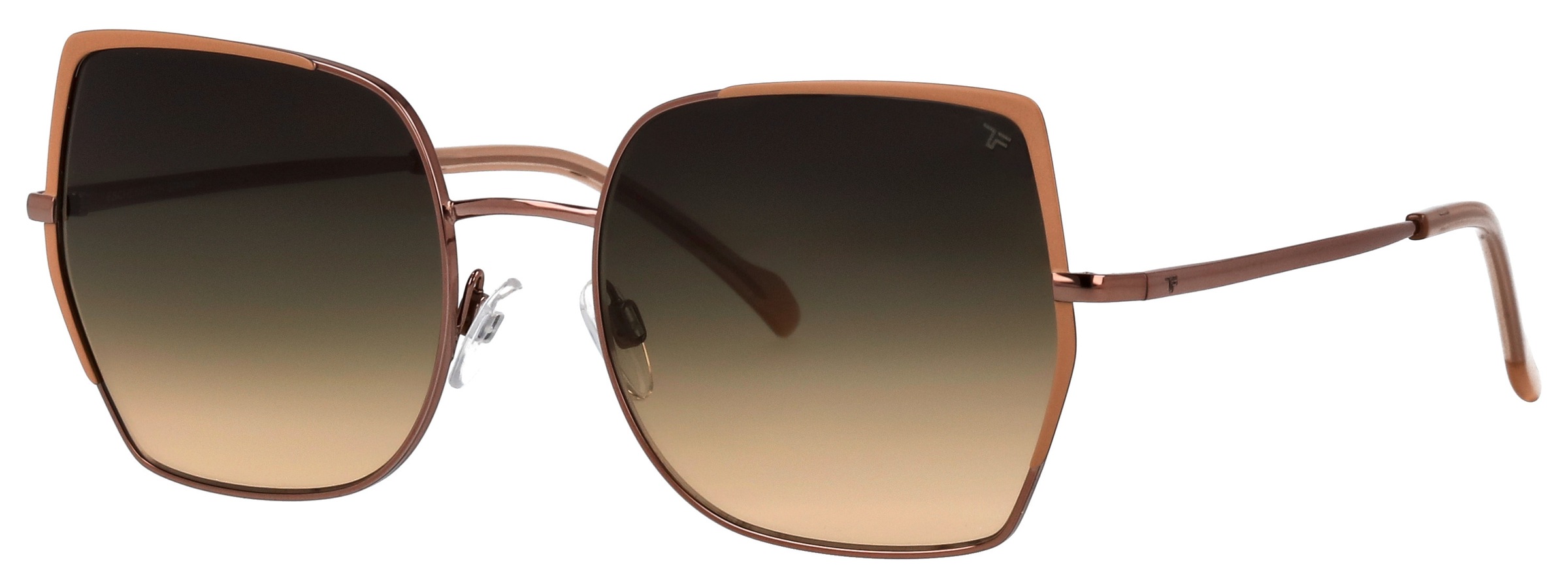 TITANFLEX Damen Sonnenbrille "TITANFLEX Sonnenbrille"haselnuss metallic, Sonnenbrillen