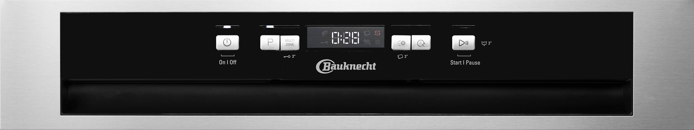 BAUKNECHT teilintegrierbarer Geschirrspüler »BKSV1 PAN«, 14 Maßgedecke, ActiveDry - automatisches Türöffnungssystem