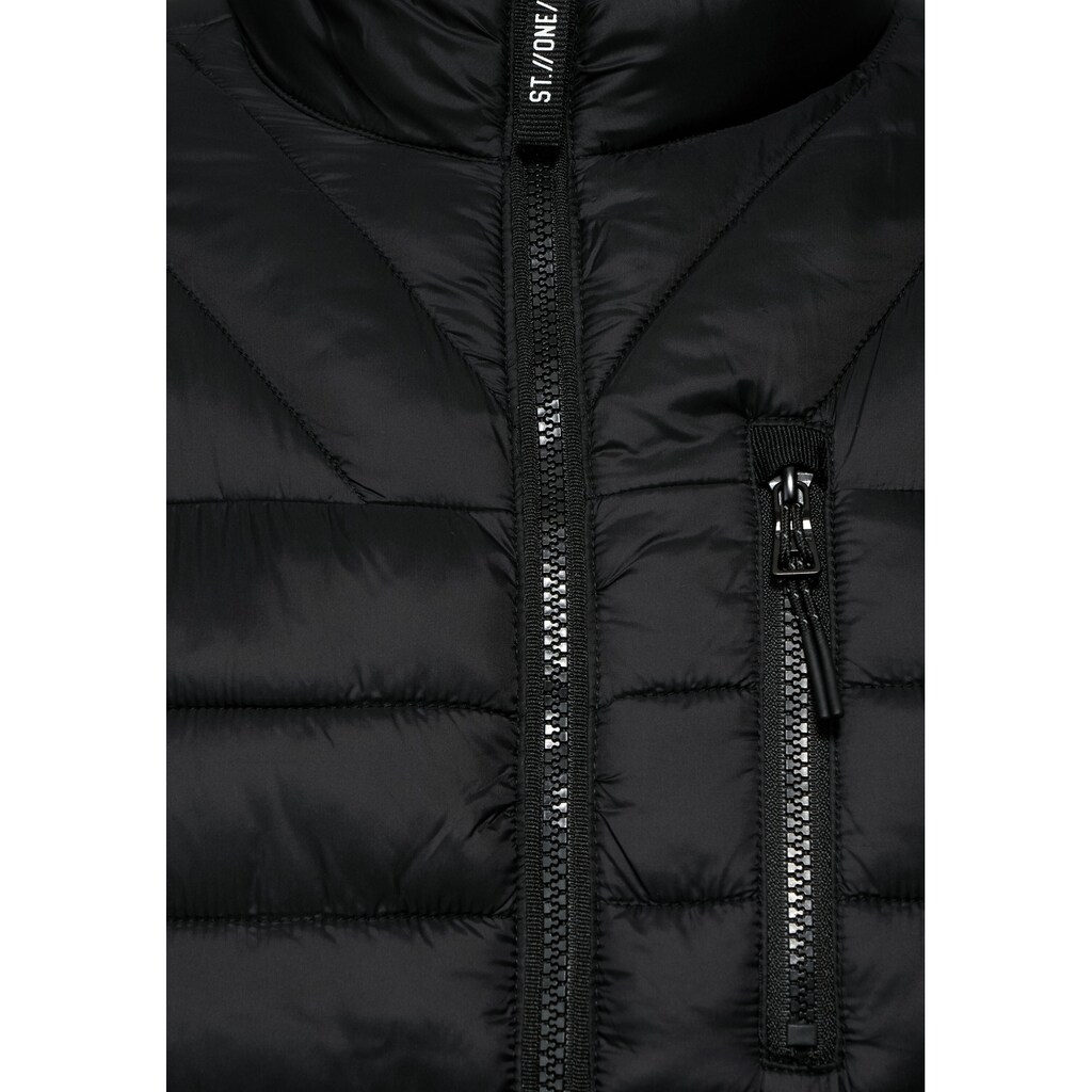 STREET ONE MEN Steppjacke, ohne Kapuze