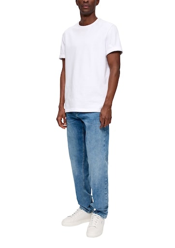 s.Oliver Straight-Jeans, mit bestellen | Label-Badge BAUR ▷