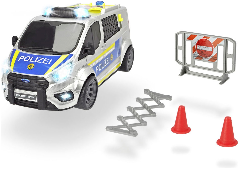 Dickie Toys Spielzeug-Transporter »Ford Transit Police«, mit Licht und Sound