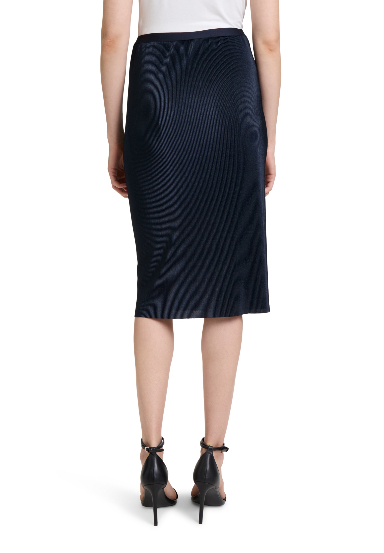 Betty&Co Midirock »Betty & Co Midirock mit Plissee«, Plissee