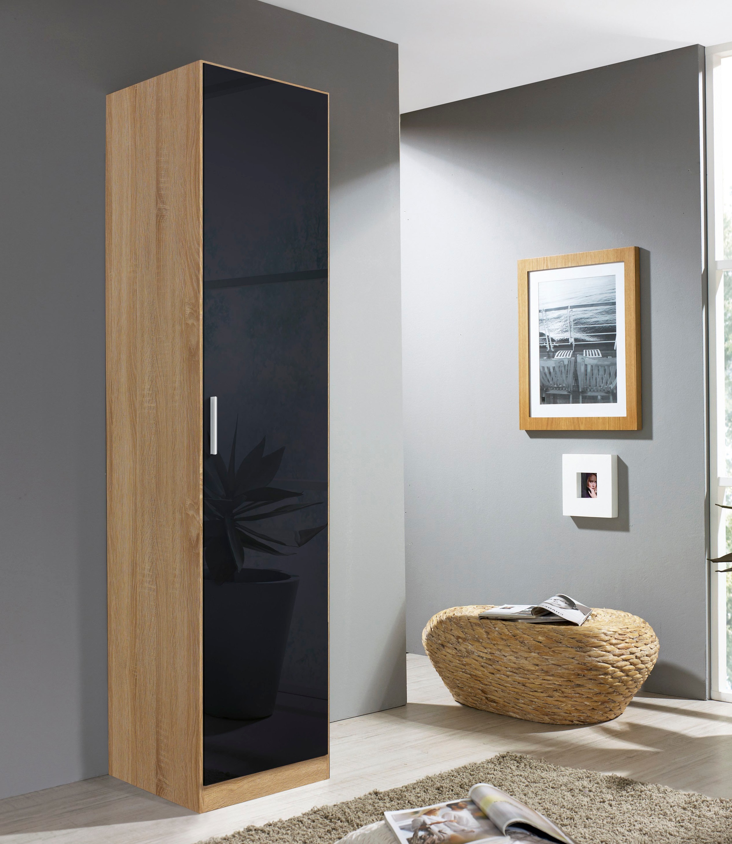 rauch Drehtürenschrank »Kleiderschrank Schrank Garderobe Schlafzimmerschrank CELLE«, in 4 Breiten und 2 Höhen, optional mit Schubkästen MADE IN GERMANY