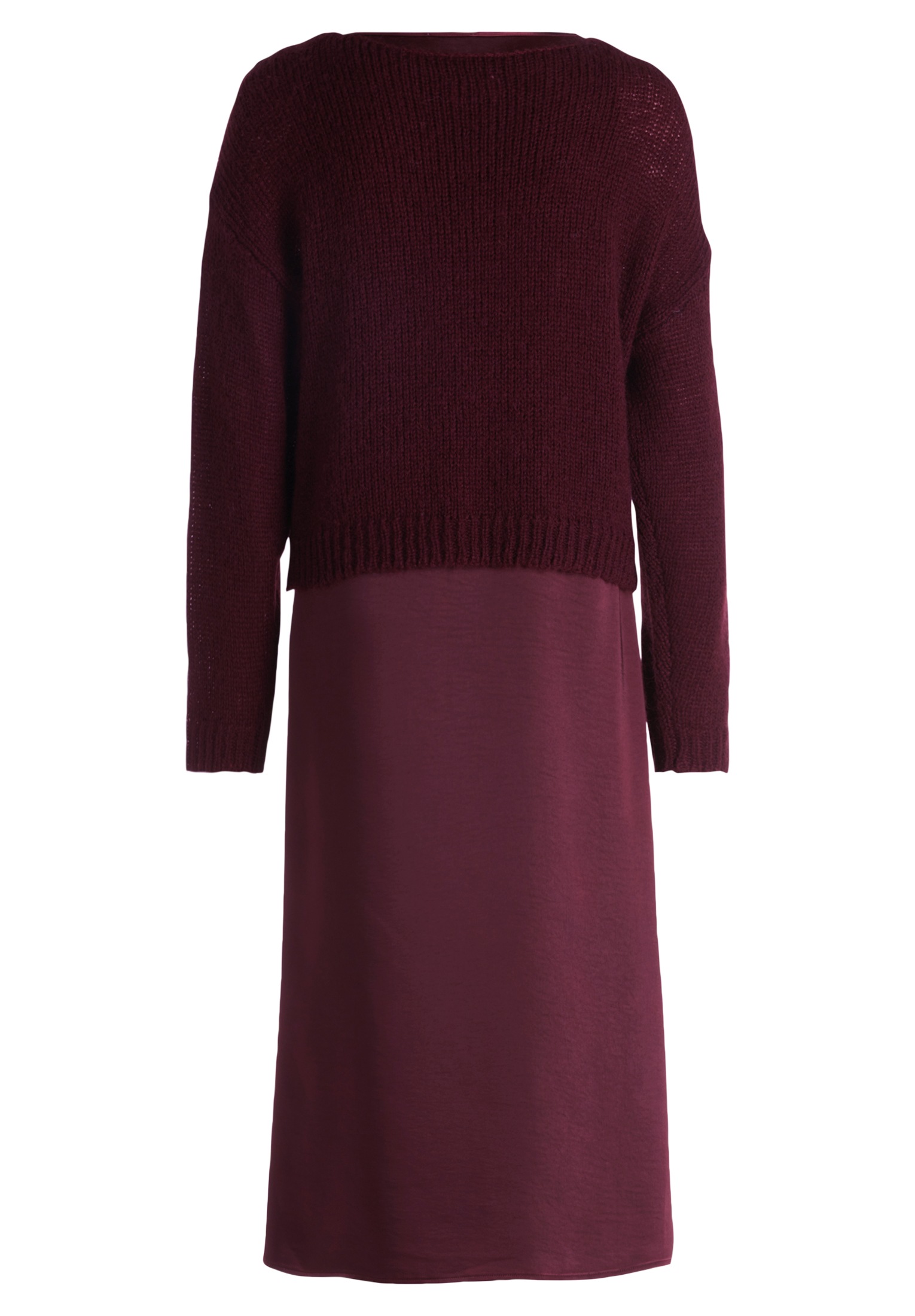Vera Mont Druckkleid »Vera Mont Damen Casual-Kleid zweiteilig«, Materialmix