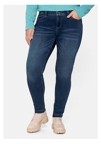 Sheego Stretch-Jeans »sheego Jeans«, superelastisch, mit Low-Waist-Bund kaufen